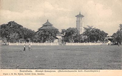 Masjid Kemayoran Surabaya, Dulu Punya Dua Menara
