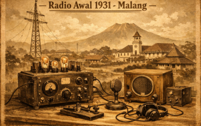 Sejarah Radio di Malang (1931-1945): Dari Pemancar Pribadi ke Corong Perang